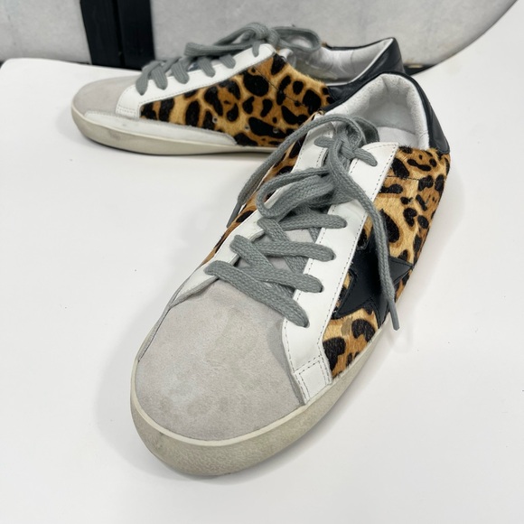 Golden Goose Leopard and Gray Women's Sneakers. Size: 38 - Picture 4 of 12